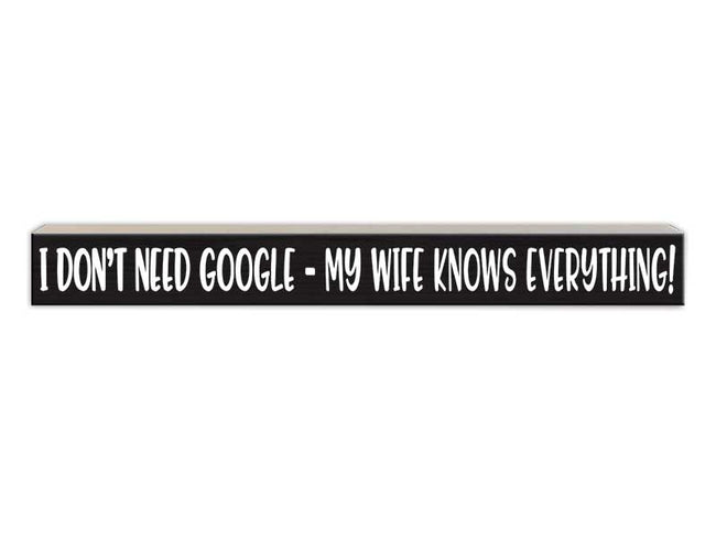 I Don't Need Google