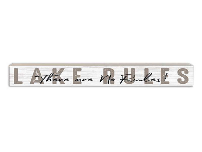 Lake Rules