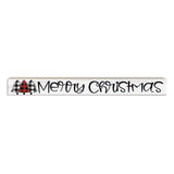Merry Christmas | 'Skinny' Wood Sign