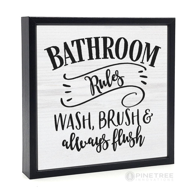 Bathroom Rules