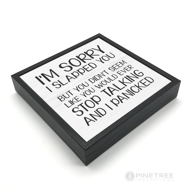 I'm Sorry I Slapped You