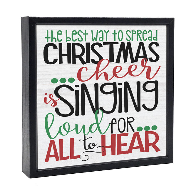 Spread Christmas Cheer | 'Chunky' Wood Sign