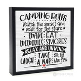 Camping Rules