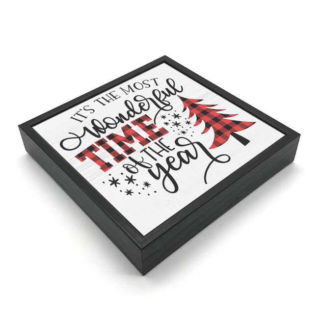 It's The Most Wonderful Time Of The Year | 'Chunky' Wood Sign