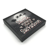 Dear Santa Please Stop PERSONALIZED | 'Chunky' Wood Sign
