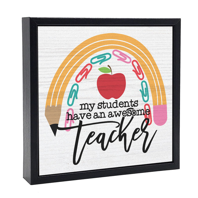 My Students | 'Chunky' Wood Sign