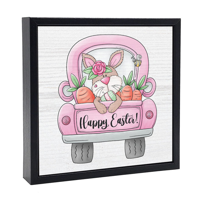 Happy Easter Truck | Wood Sign