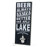 Beer Tastes Better At The Lake