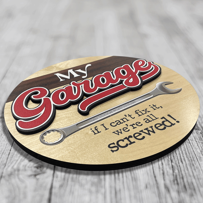 My Garage | Wood Sign