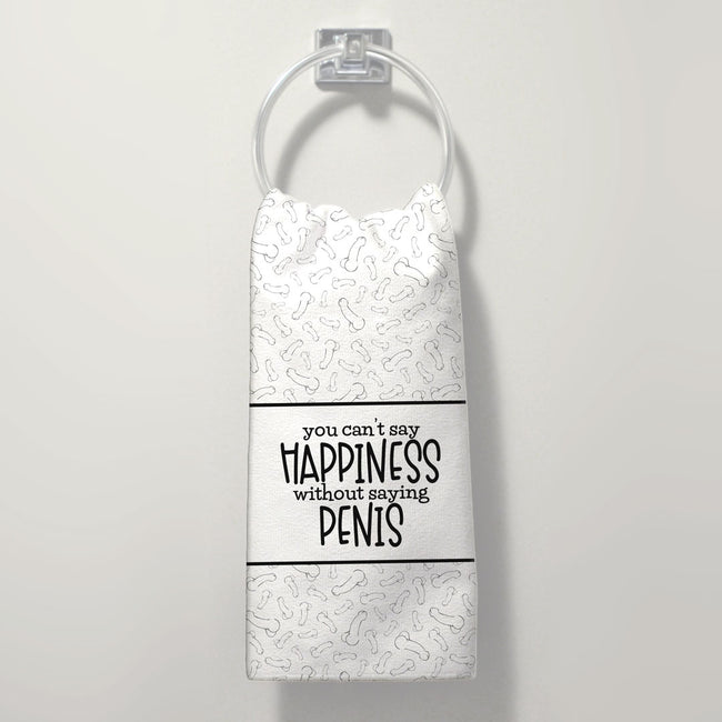 You Can't Say Happiness | Hand Towel
