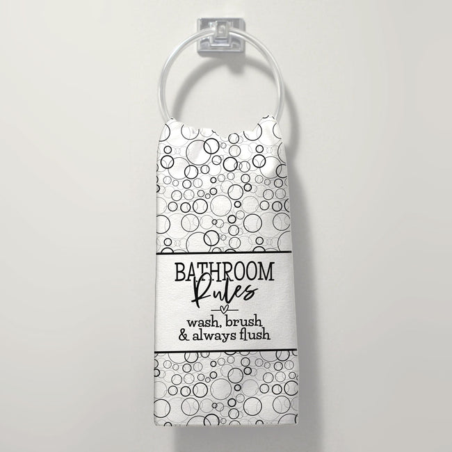 Bathroom Rules | Hand Towel