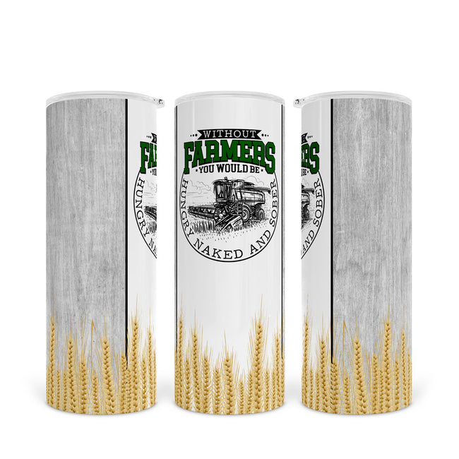 Without Farmers | Skinny Tumbler