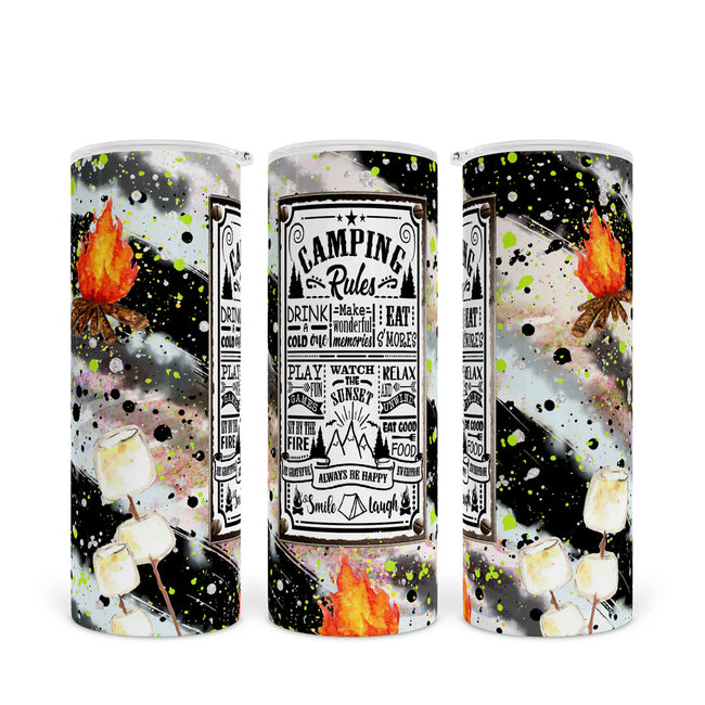 Camping Rules | Skinny Tumbler