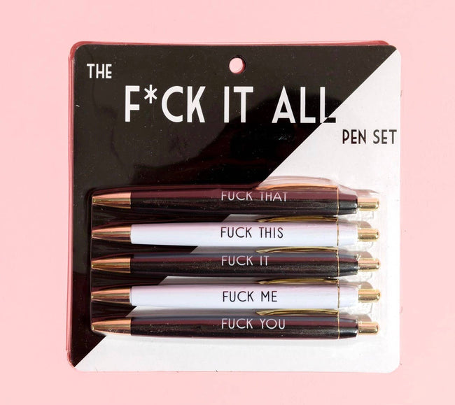 Fuck It All | Pen Set