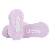 Baby Sock - Play Date - Pink