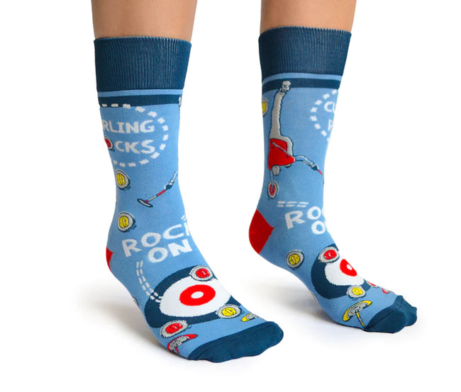 Curling Rocks | Mens Socks