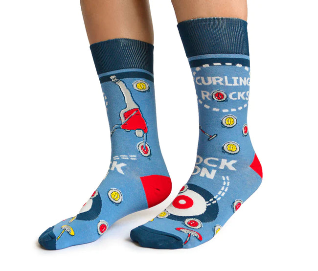Curling Rocks | Mens Socks