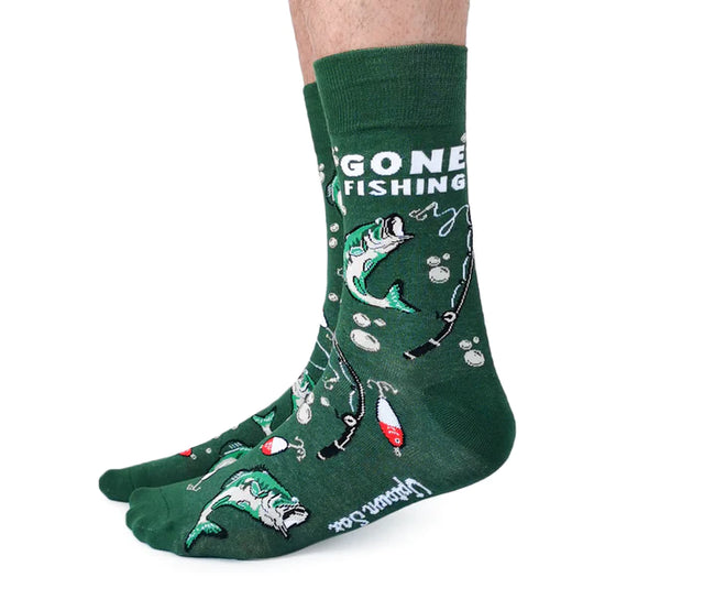 Gone Fishing | Mens Socks