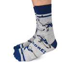 Slap Shot / Blue | Mens Socks