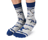 Slap Shot / Blue | Mens Socks