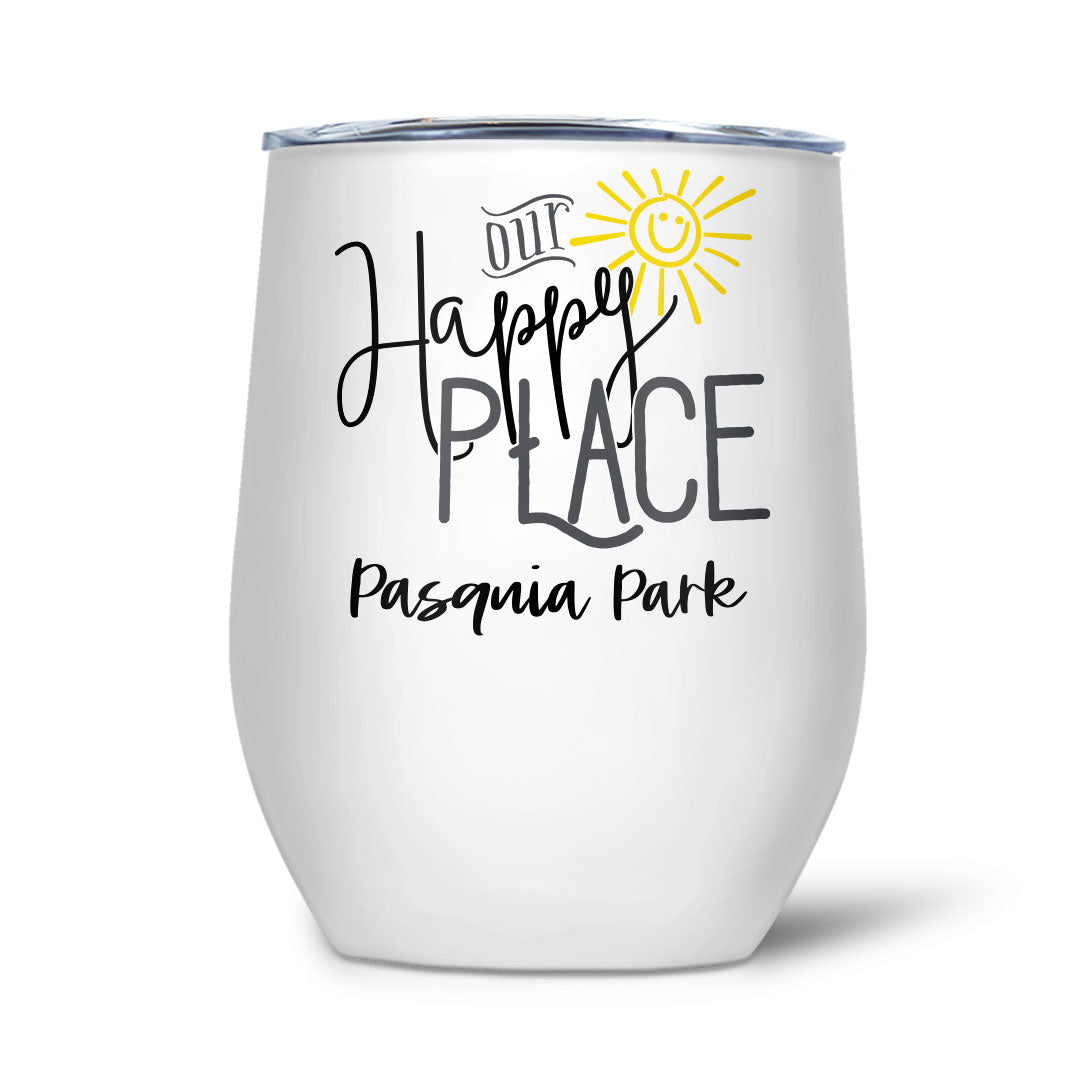Our Happy Place | Wine Tumbler