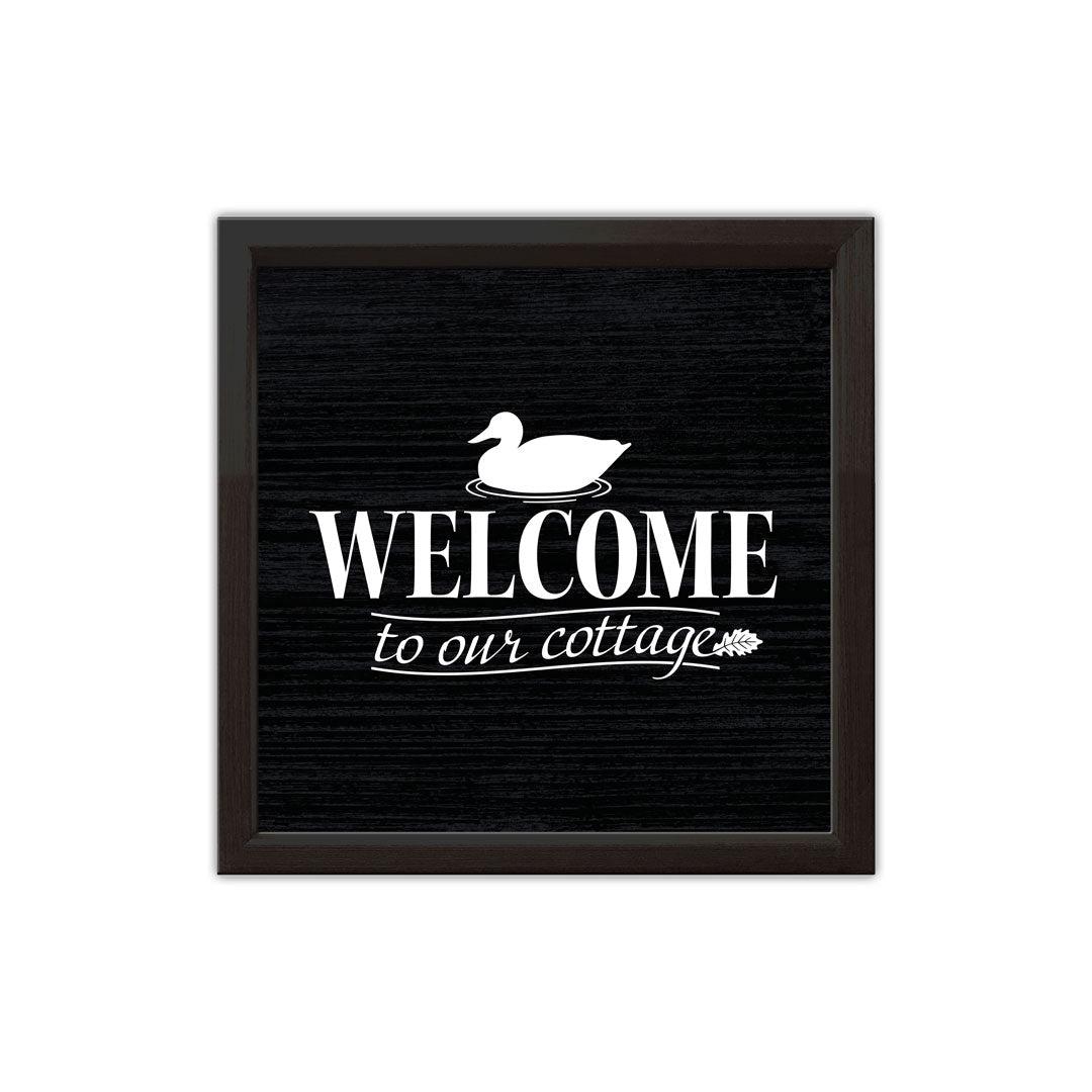 Welcome To Our Cottage | Wood Sign