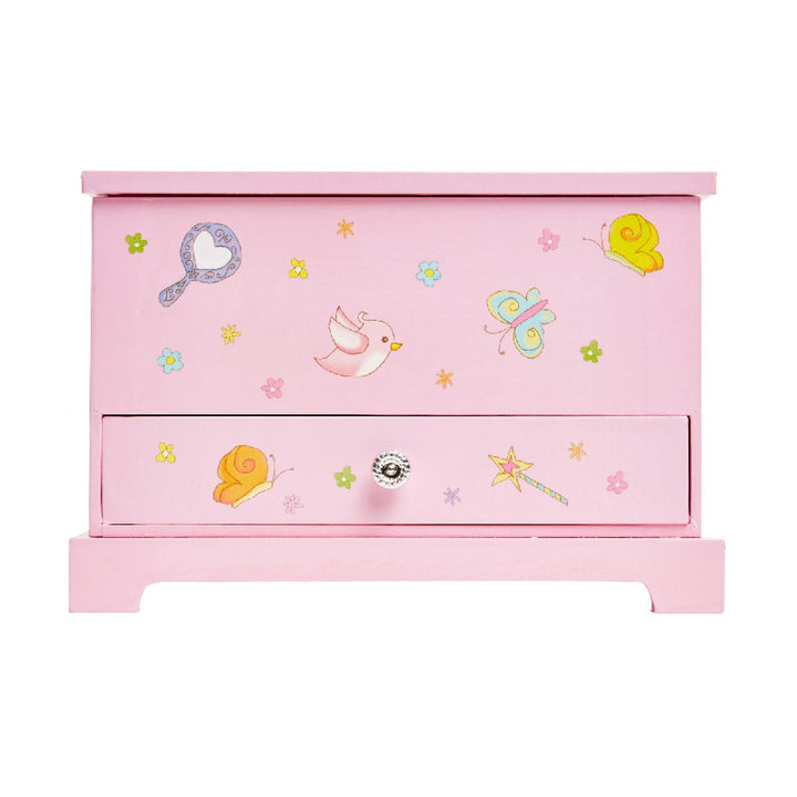 Mele &amp; Co Kerri girls musical jewelry box, castle and fairy design