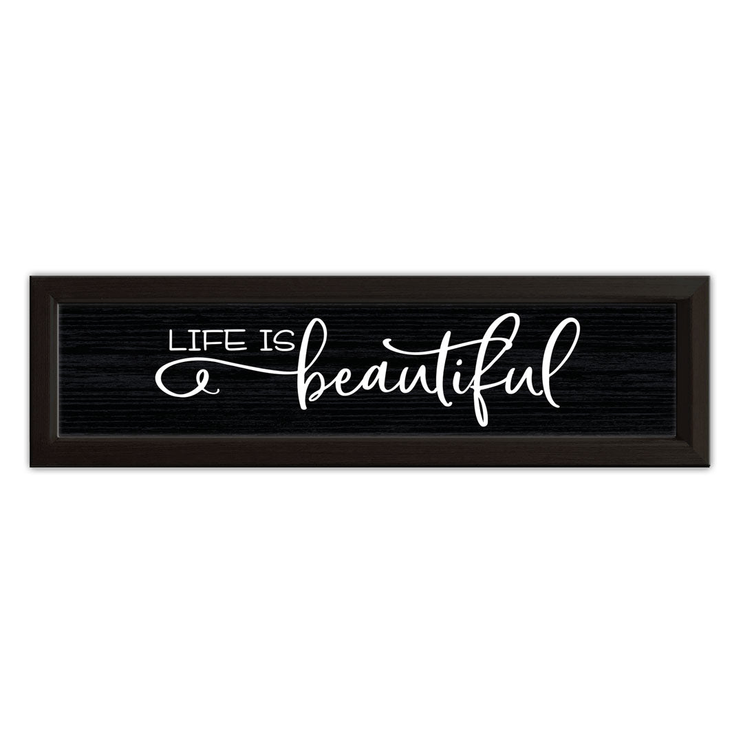 Life is Beautiful | Wood Sign