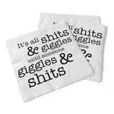 It's All Shits & Giggles | Beverage Napkins