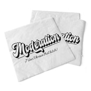 Moderation | Beverage Napkins