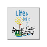 Life Is Better (Golf) | Magnet