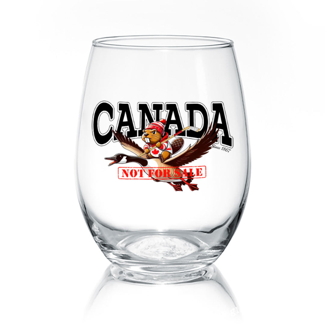 Canada - Not For Sale | Wine Glass