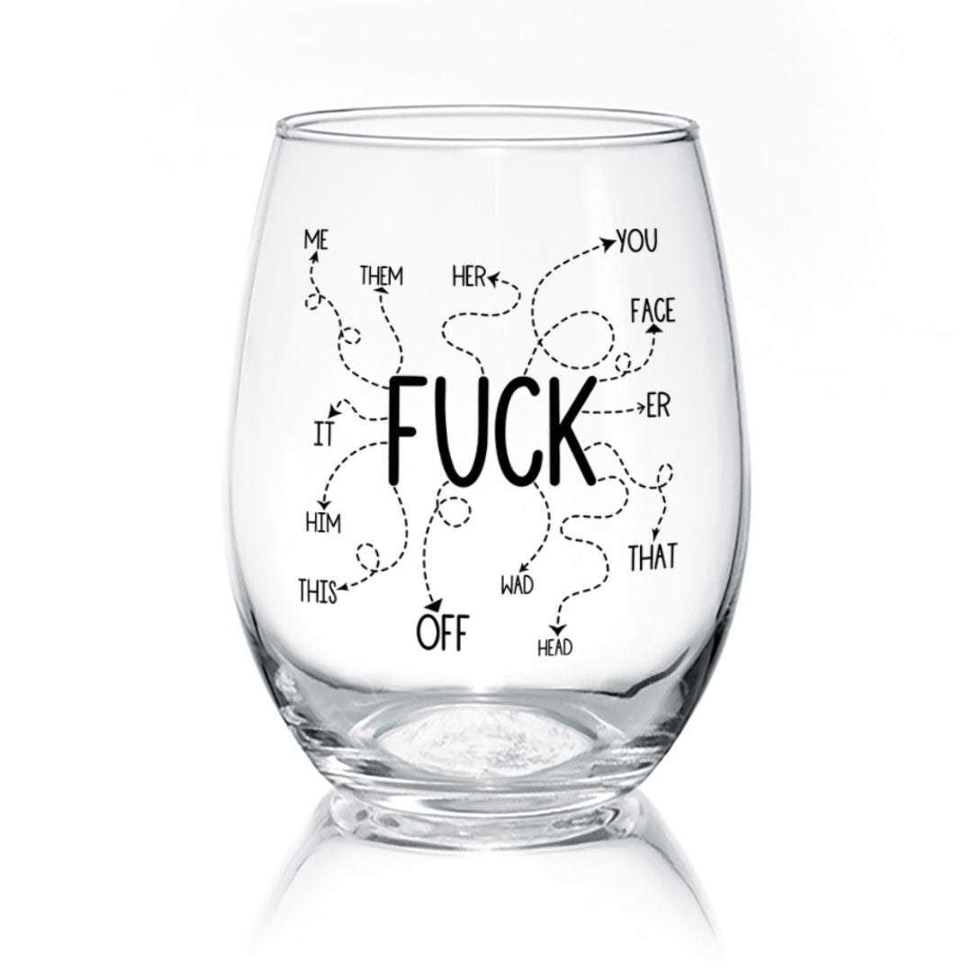 Fuck List | Wine Glass