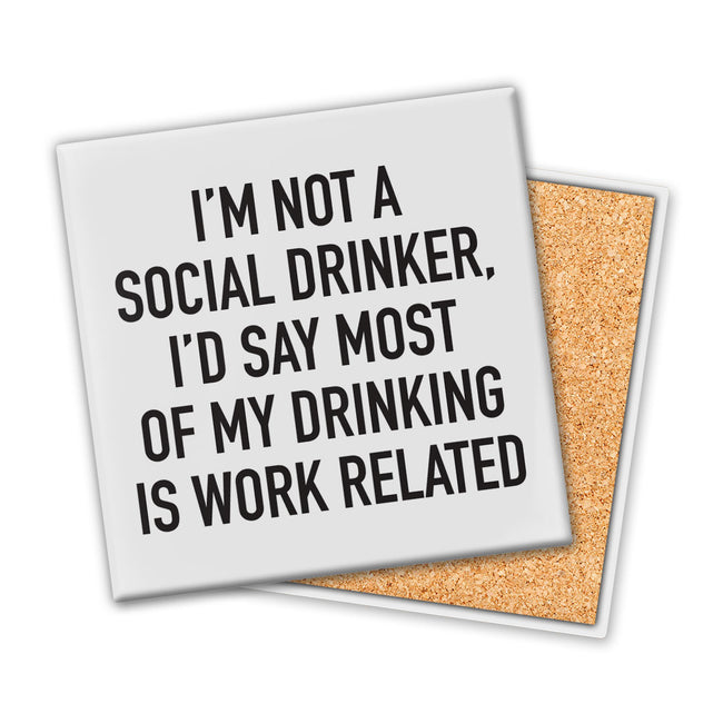 Social Drinker | Coaster