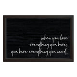 When You Love