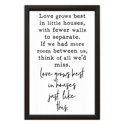 Love Grows Best