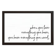 When You Love