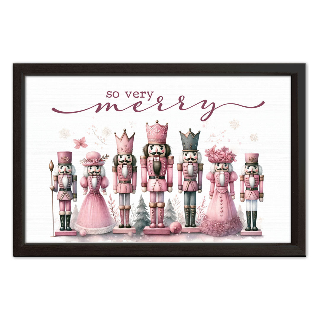So Very Merry | Wood Sign