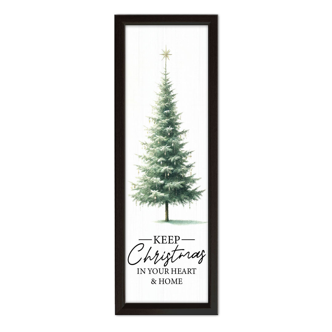 Keep Christmas In Your Heart | Wood Sign
