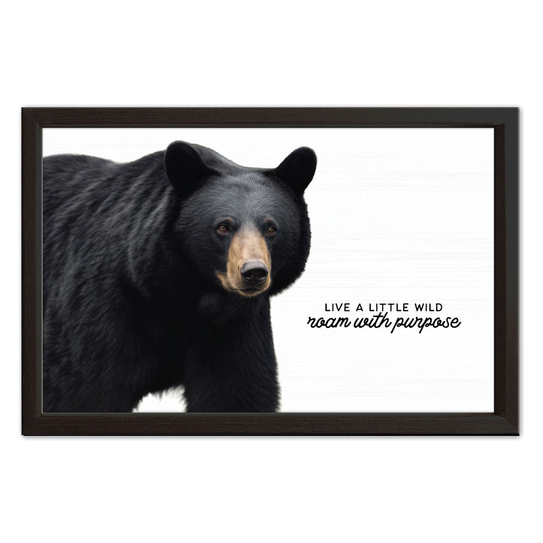 Live A Little Wild | Wood Sign