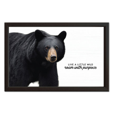 Live A Little Wild | Wood Sign