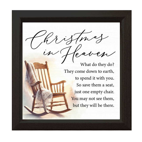 Christmas In Heaven | Wood Sign
