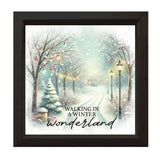 Walking In A Winter Wonderland | Wood Sign