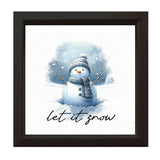 Let It Snow | Wood Sign