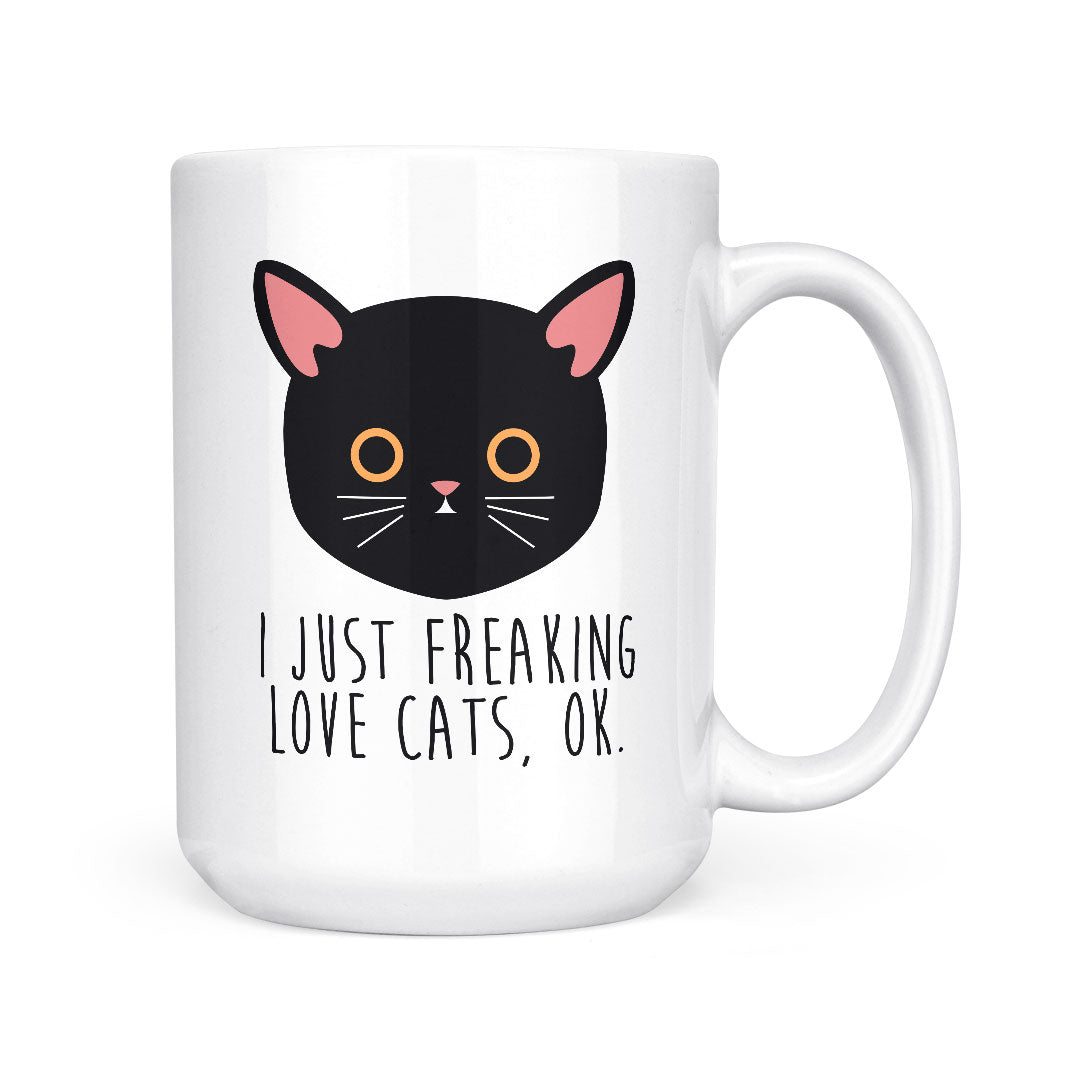 I Freaking Like Cats | Mug