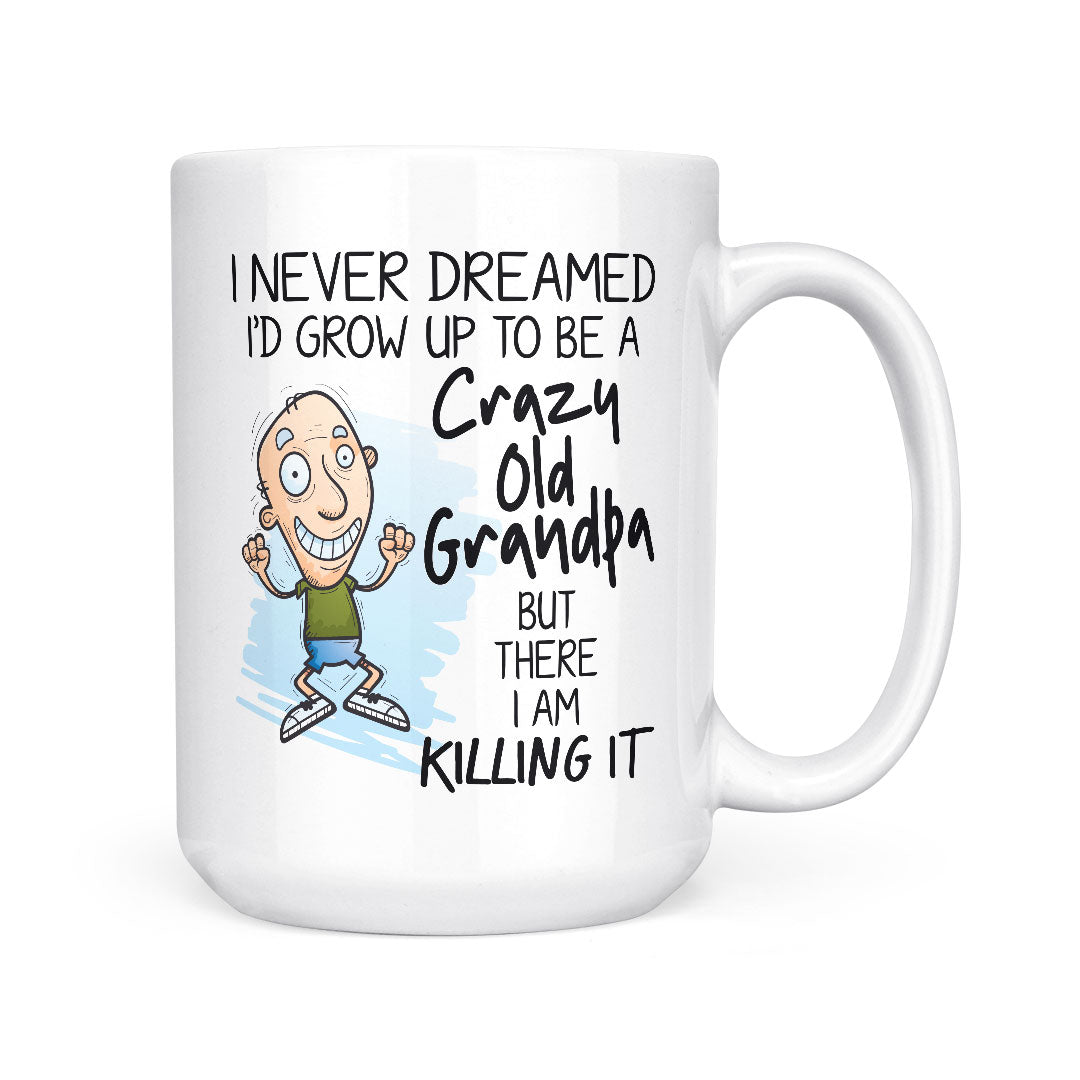 Crazy Old Grandpa | Mug