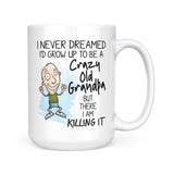 Crazy Old Grandpa | Mug