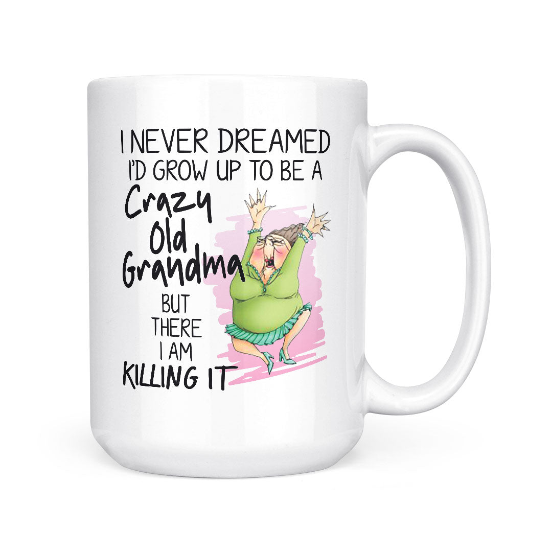 Crazy Old Grandma | Mug