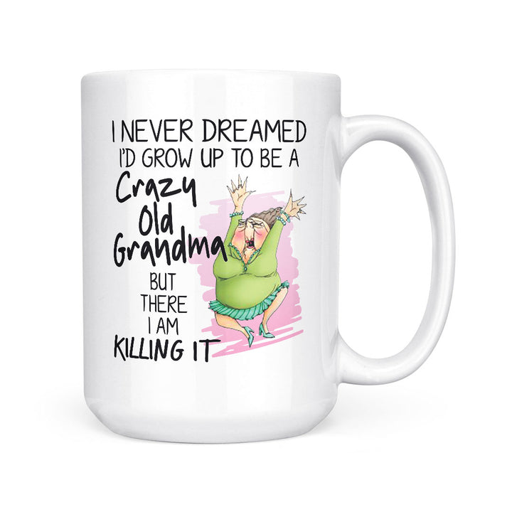 Crazy Old Grandma | Mug