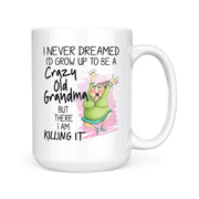 Crazy Old Grandma | Mug